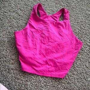 Vibrant Pink Sports Bra